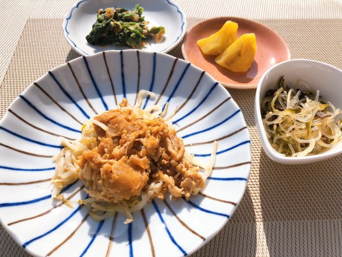 メディカルフードサービス 豚肉のサムジャン炒め6