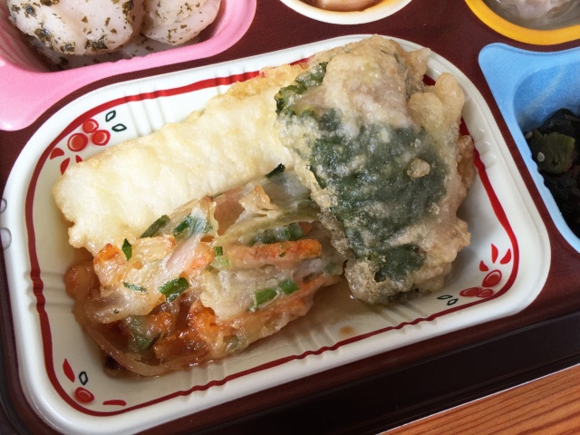 食宅便 魚介天ぷらと野菜のかき揚げ7