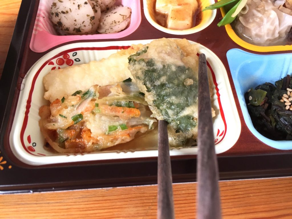 食宅便 魚介天ぷらと野菜のかき揚げ17